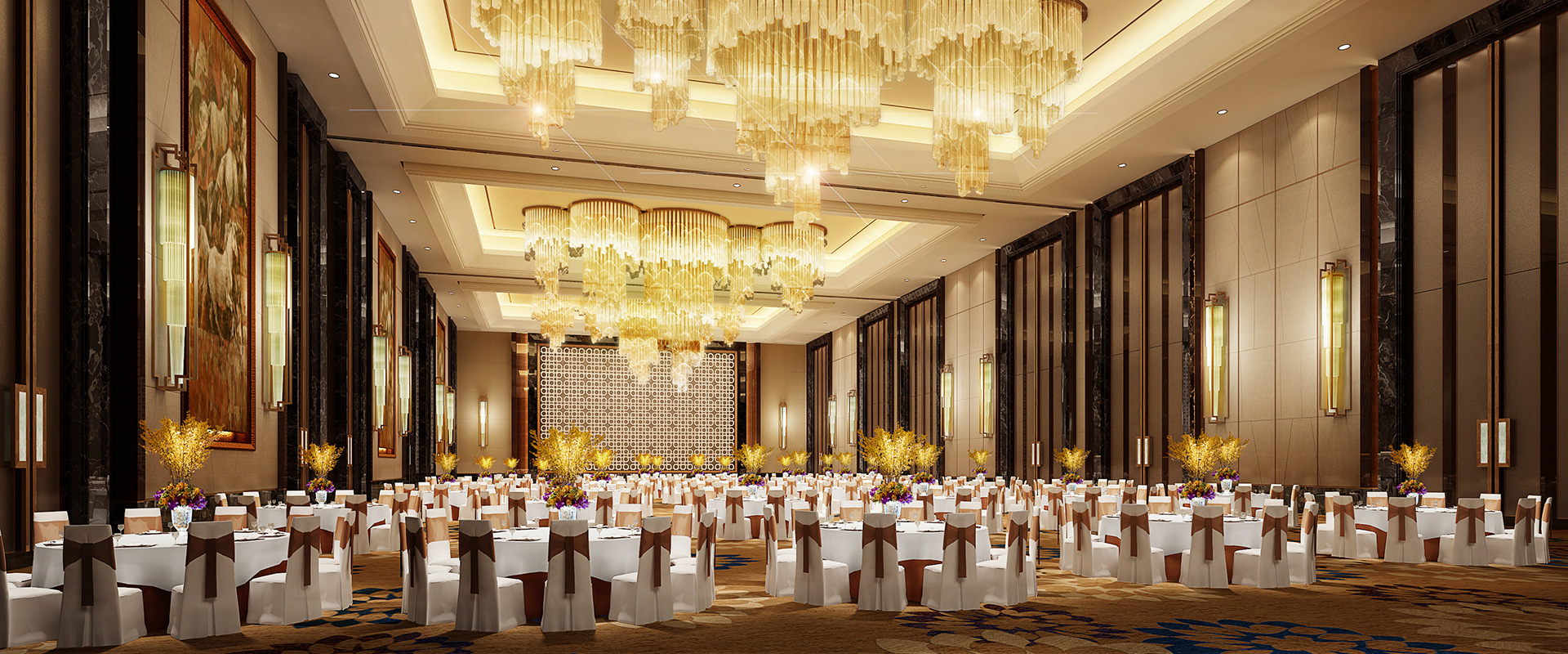 中式宴会厅设计方案
