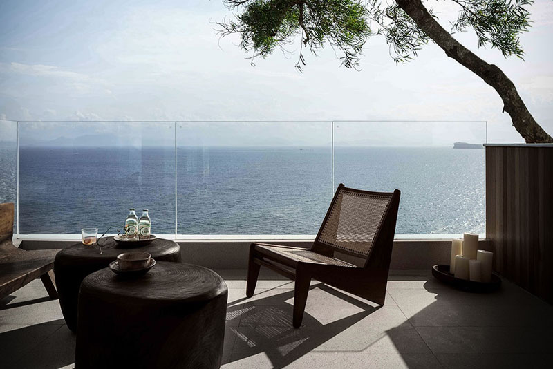 深圳海滨悬崖边上民宿酒店