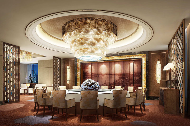 酒店中餐厅包间