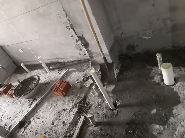 酒店装修施工现场