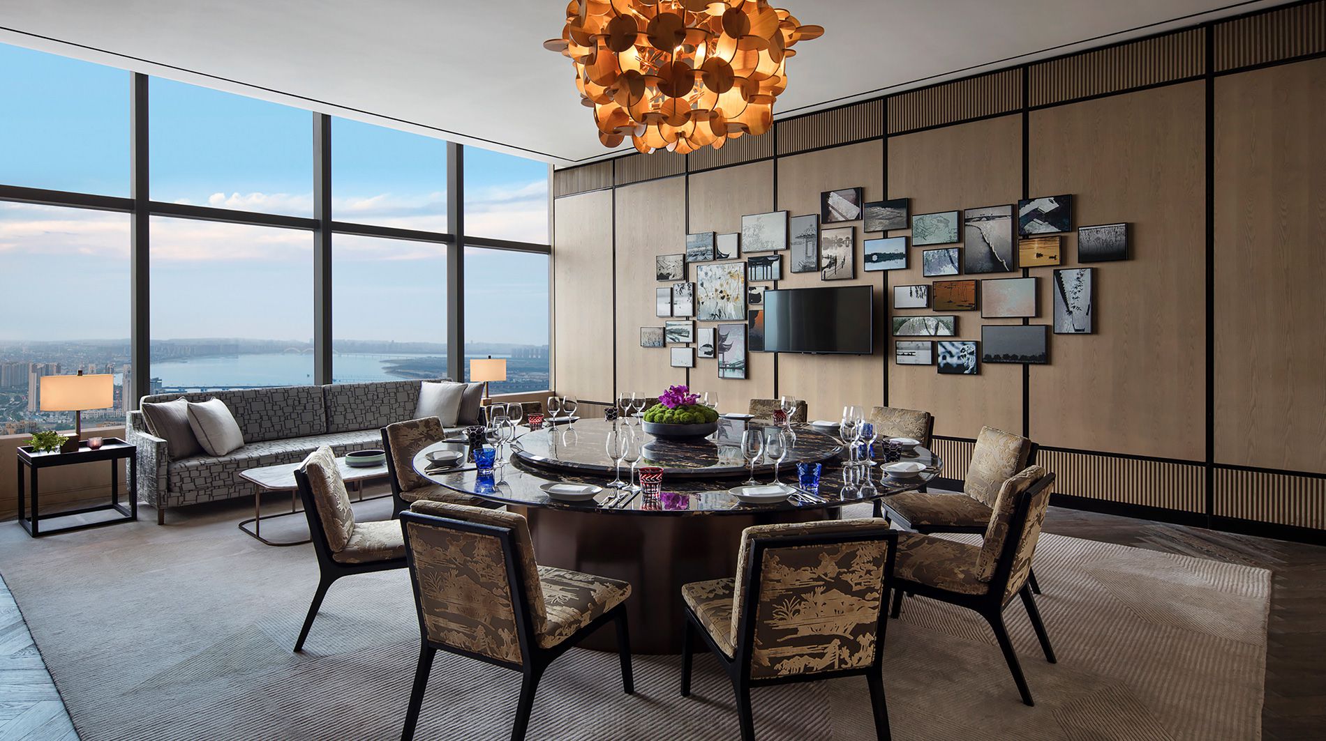 广州精品酒店中式餐厅包间