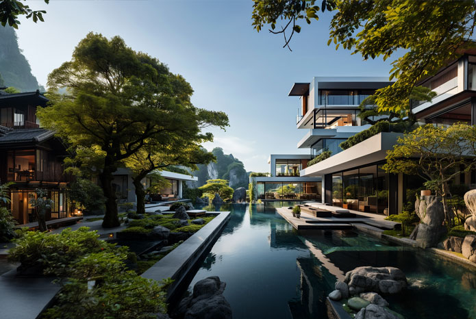 贻贝造型度假酒店设计方案